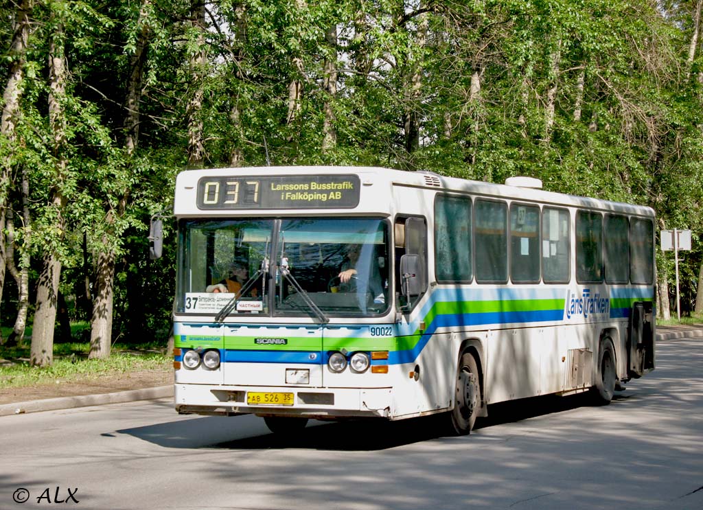 Вологодская область, Scania CN113CLB № АВ 526 35