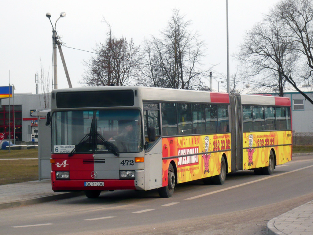 Литва, Mercedes-Benz O405G № 472