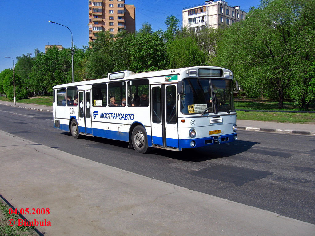 Московская область, Mercedes-Benz O305 № 0387