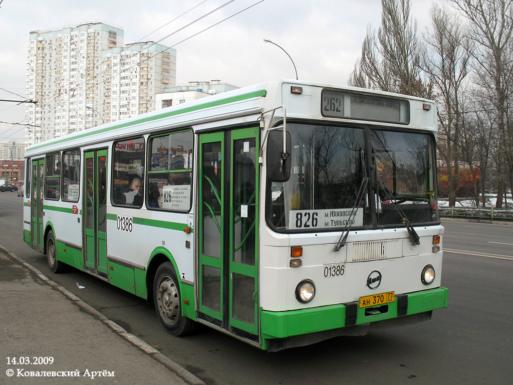 Москва, ЛиАЗ-5256.25 № 01386