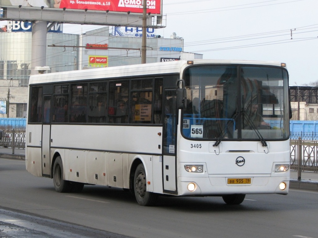 Санкт-Петербург, ЛиАЗ-5256.23-01 (ГолАЗ) № 3405