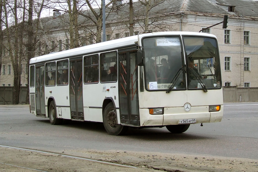 Tver region, Mercedes-Benz O345 # 329; Tver region — Urban, suburban and service buses (2000 — 2009 гг.)