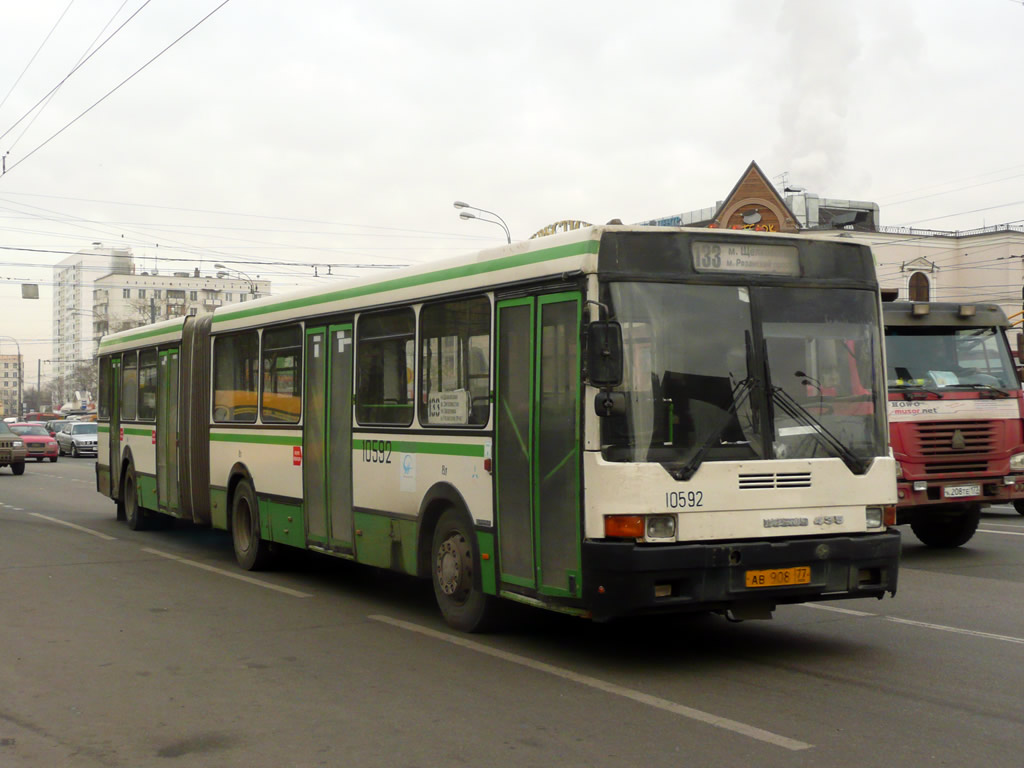 Москва, Ikarus 435.17 № 10592