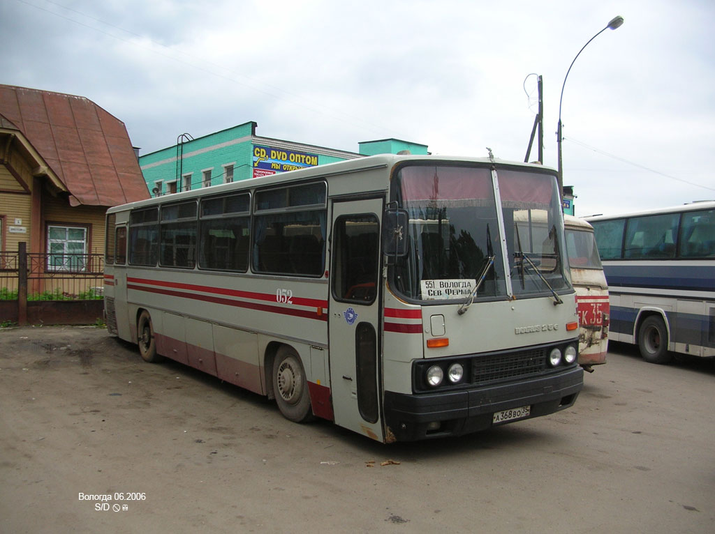 Вологодская область, Ikarus 256.50 № 052