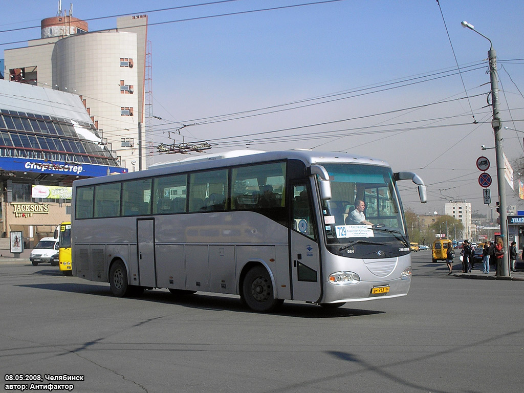 Свердловская область, Yutong ZK6118HA № 564