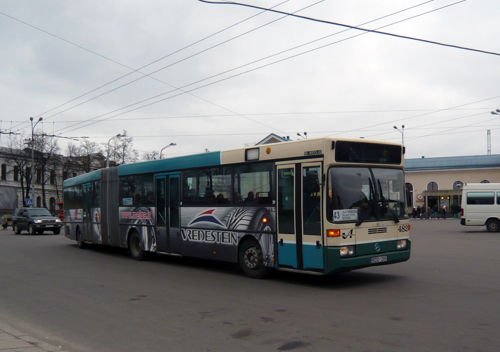 Литва, Mercedes-Benz O405G № 482