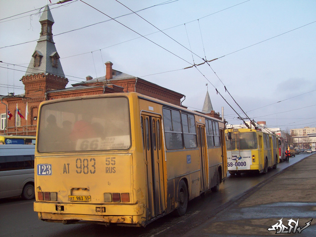 Омская область, Ikarus 260.50 № 123