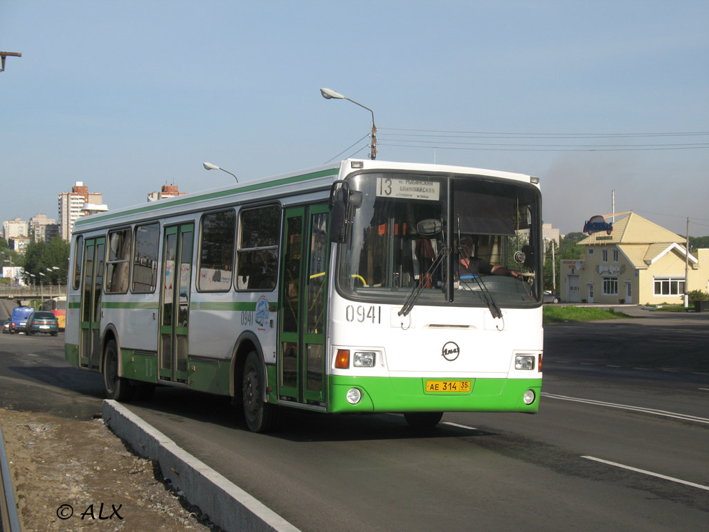 Vologda region, LiAZ-5256.26 № 0941