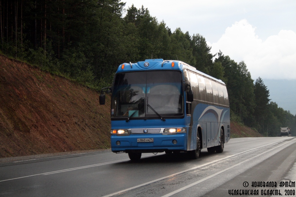 Челябинская область, Kia KM949 Granbird № С 860 УМ 74