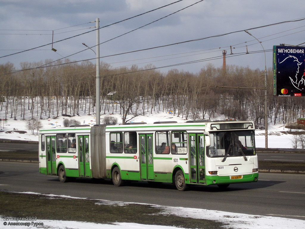 Москва, ЛиАЗ-6212.00 № 16311