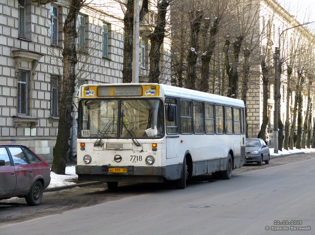 Санкт-Петербург, ЛиАЗ-5256.25 № 7718