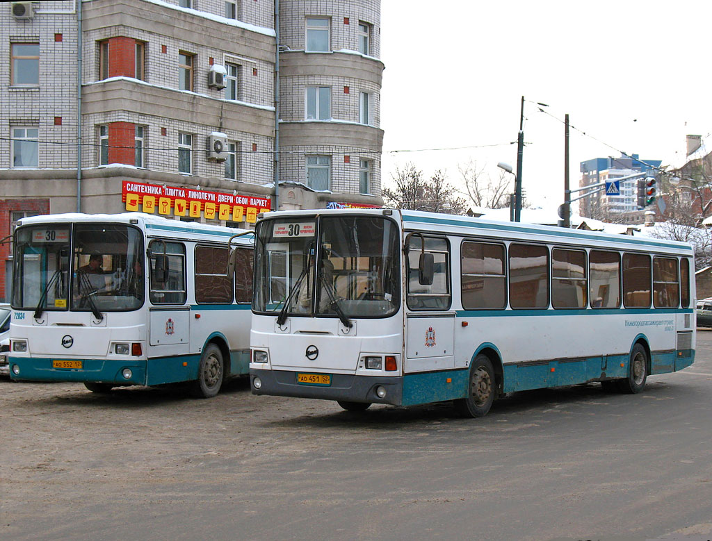 Нижегородская область, ЛиАЗ-5256.25 № 72009