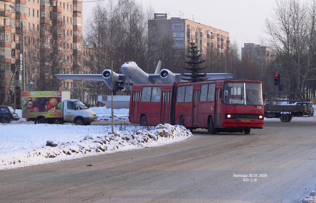 Вологодская область, Ikarus 280.33 № 118