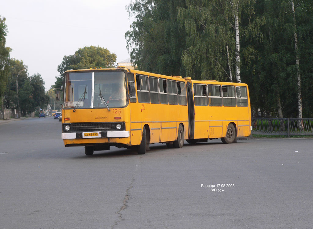 Вологодская область, Ikarus 280.33 № 126