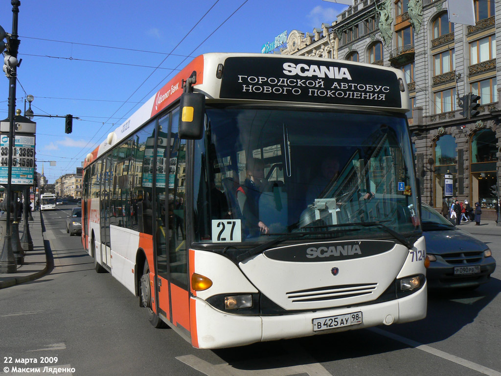 Sanktpēterburga, Scania OmniLink I (Scania-St.Petersburg) № 7124