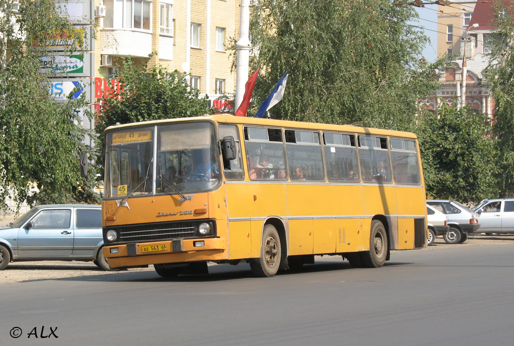 Тамбовская область, Ikarus 266.25 № АЕ 563 68