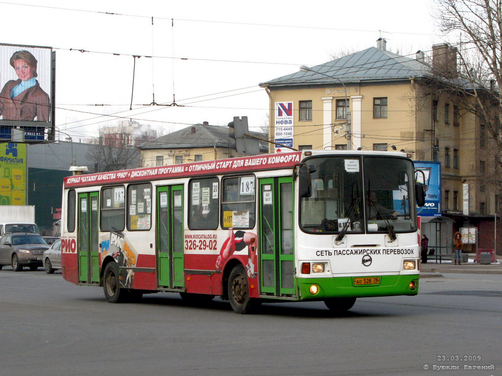 Санкт-Петербург, ЛиАЗ-5256.25 № АО 528 78