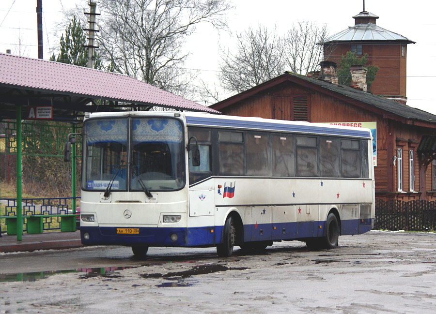 Вологодская область, ЛиАЗ-5256.33 (ГолАЗ) № АА 110 35