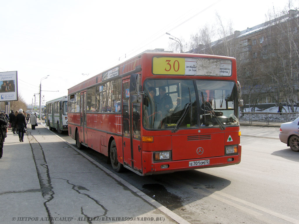 Тюменская область, Mercedes-Benz O405 № Е 701 ОМ 72