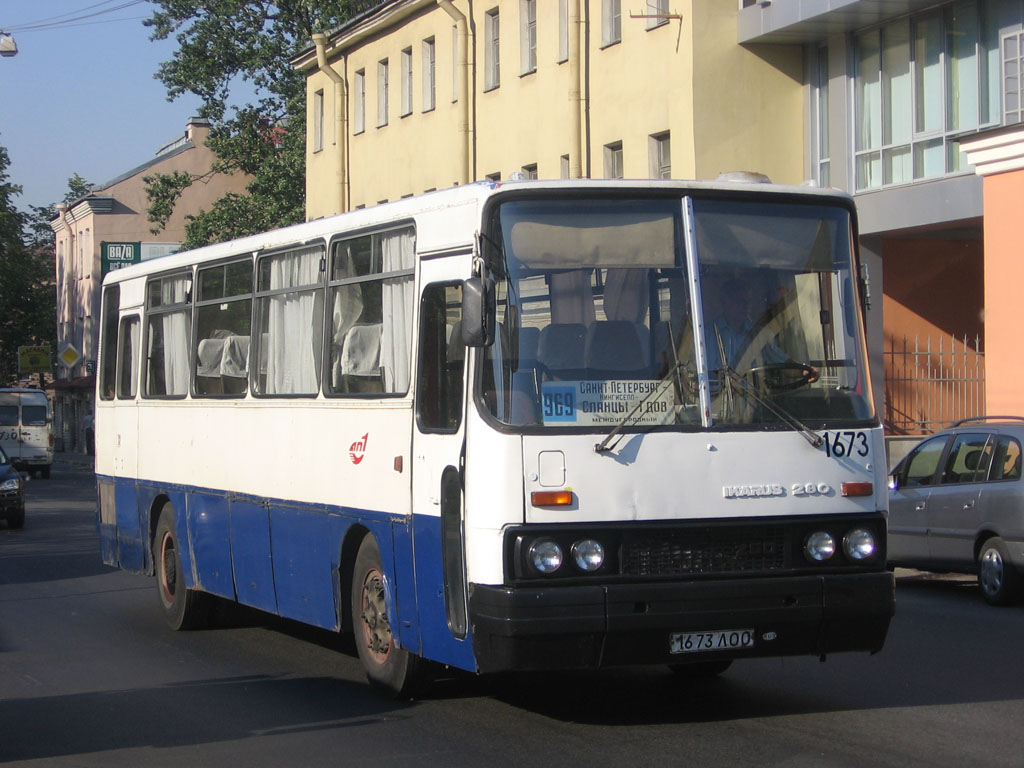 Санкт-Петербург, Ikarus 256.74 № 1673