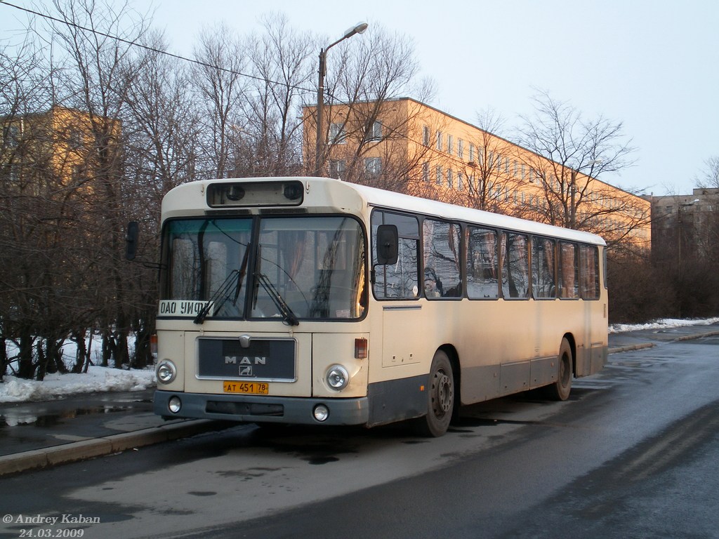 Санкт-Петербург, MAN 192 SL200 № АТ 451 78