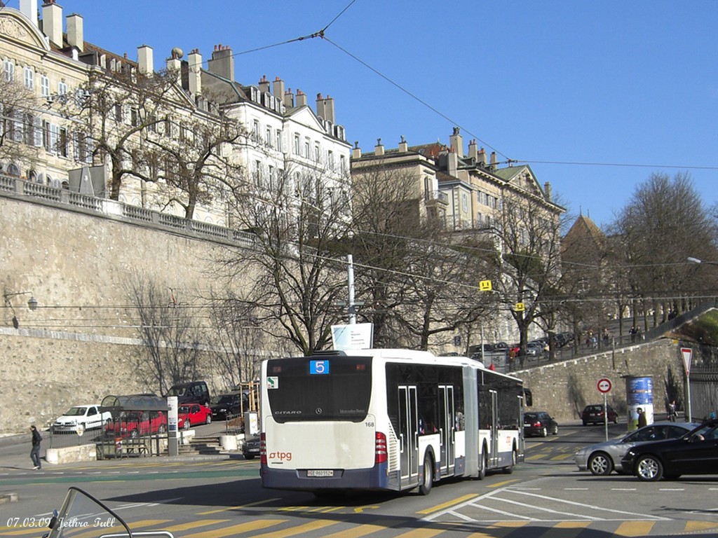 Швейцария, Mercedes-Benz O530G Citaro facelift G № 168