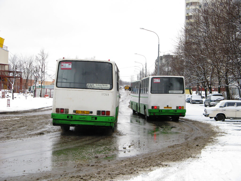 Москва, Ikarus 280.33M № 17369; Москва, Ikarus 280.33M № 17365