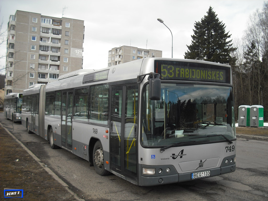 Λιθουανία, Volvo 7700A # 749