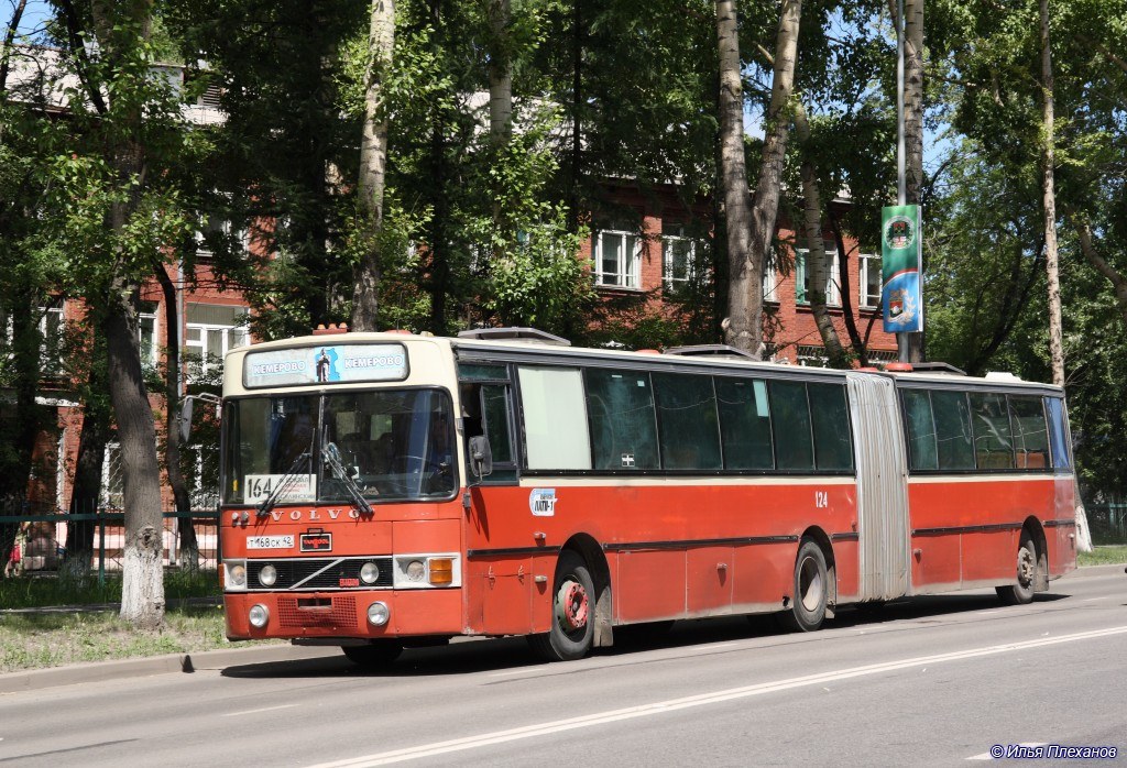 Кемеровская область - Кузбасс, Van Hool T8 Alizée 210 № 124