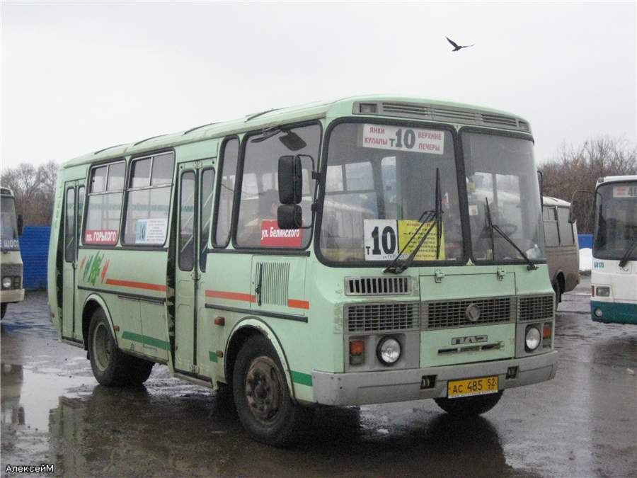 Нижегородская область, ПАЗ-32054 № АС 485 52