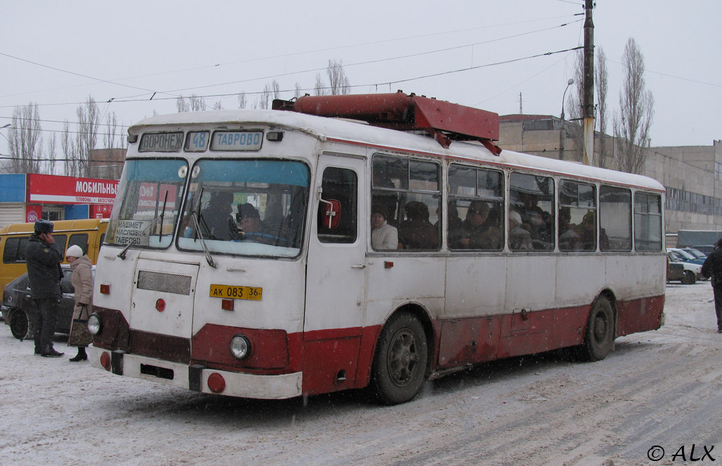 Воронежская область, ЛиАЗ-677М № АК 083 36