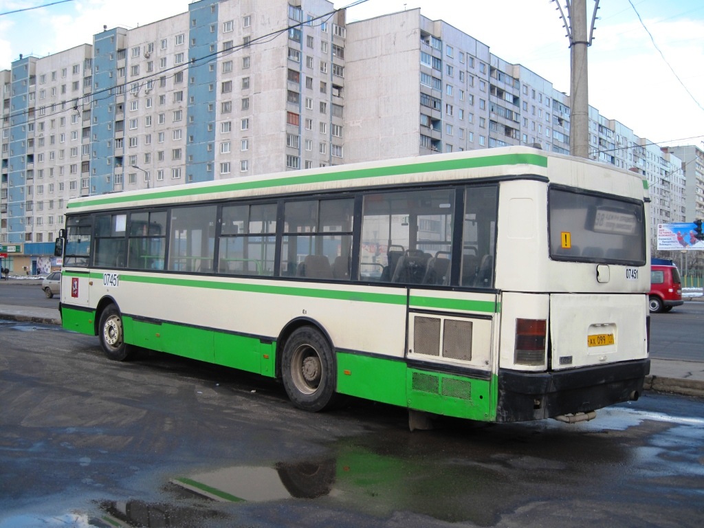 Москва, Ikarus 415.33 № 07451