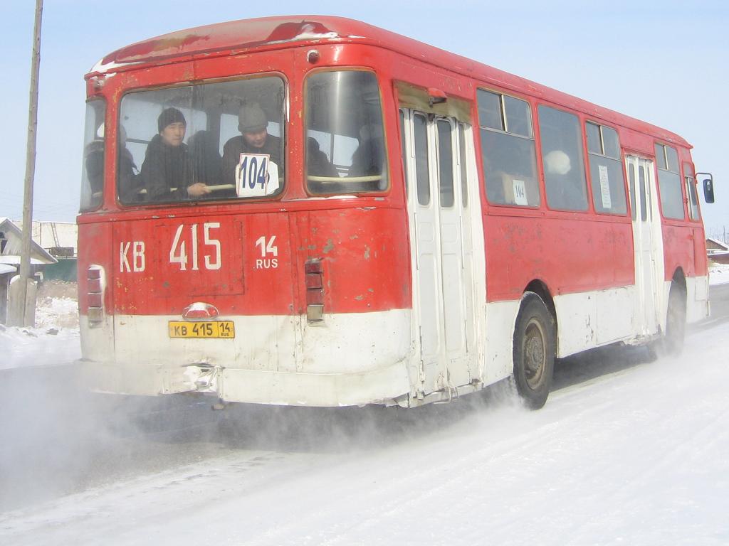 Саха (Якутия), ЛиАЗ-677М № КВ 415 14