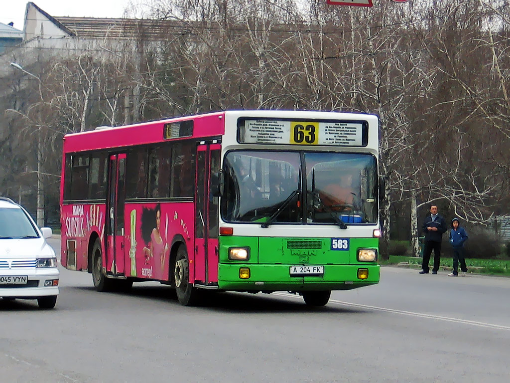 Алматы, MAN 791 SL202 № 583