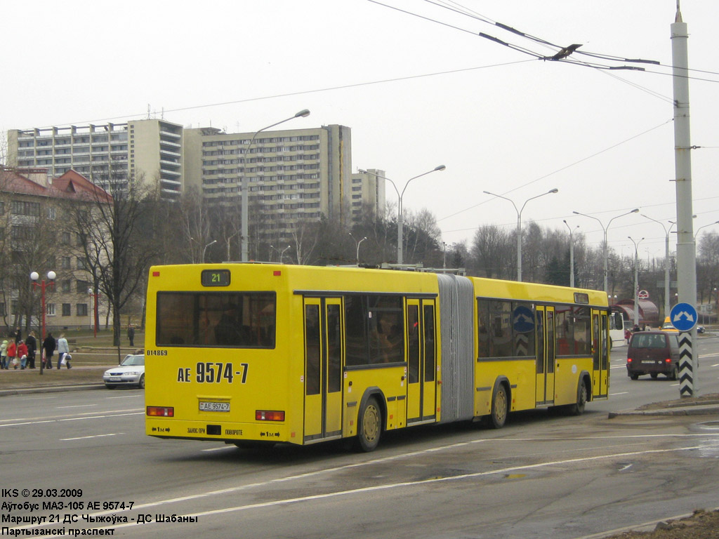 Minsk, MAZ-105.065 č. 014869