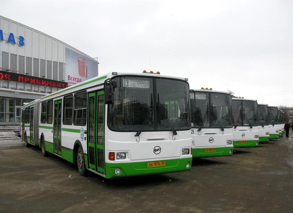 Vologda region, LiAZ-6212.00 Nr. 0217; Vologda region — New buses
