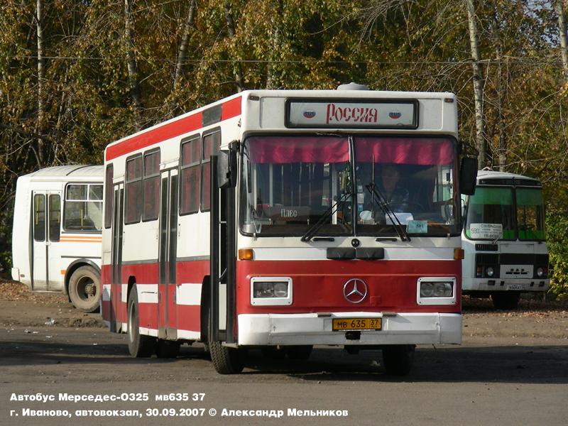 Ивановская область, Mercedes-Benz O325 № МВ 635 37