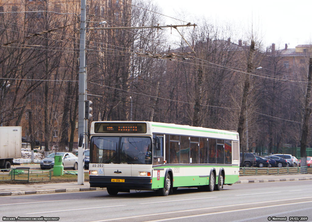 Москва, МАЗ-107.066 № 05202