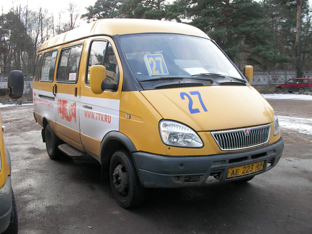 Tveras reģions, GAZ-3285 (X9X) № АЕ 223 69; Tveras reģions — Route cabs of Tver (2000 — 2009).