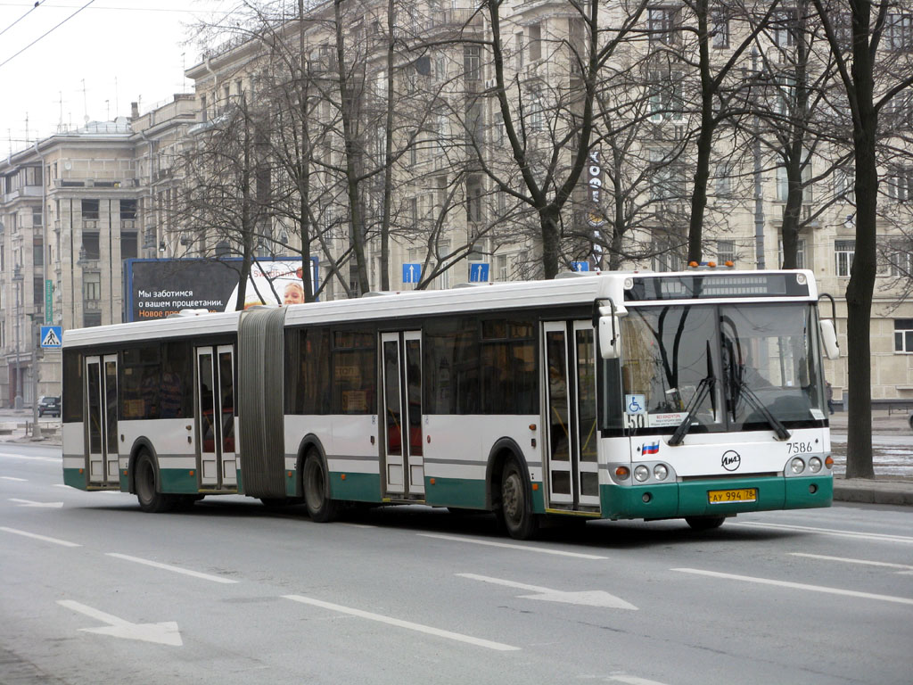 Санкт-Петербург, ЛиАЗ-6213.20 № 7586