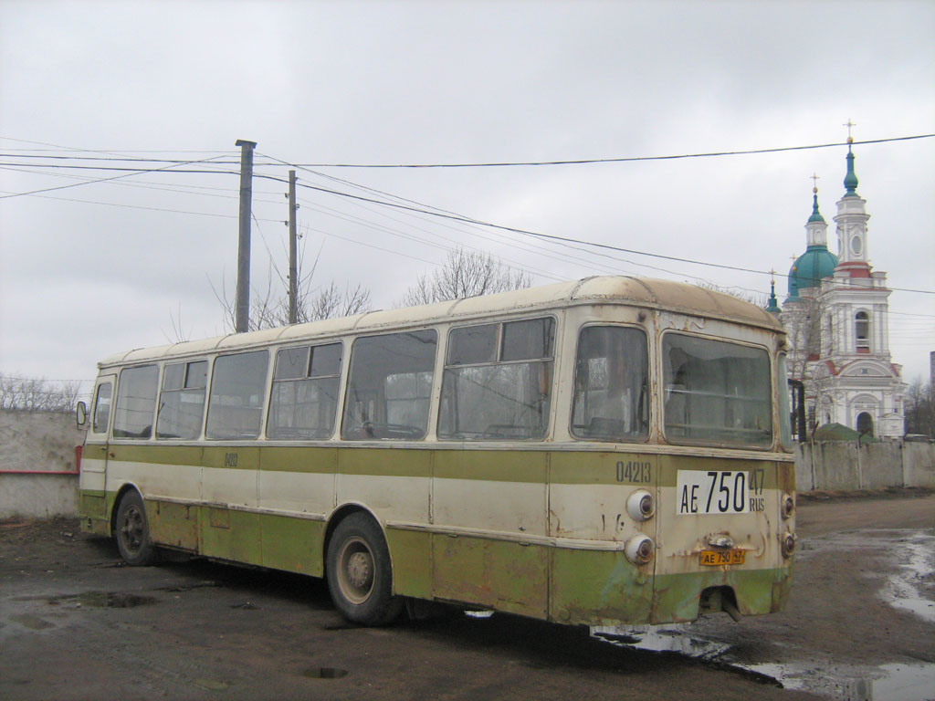 Ленинградская область, ЛиАЗ-677Б № 04213