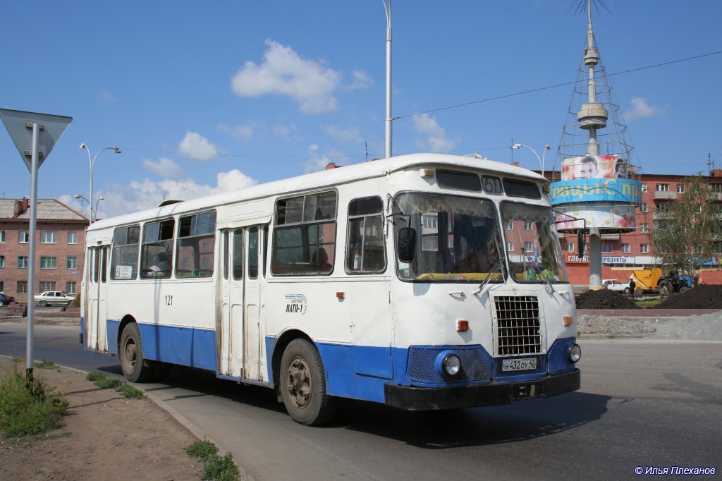 Kemerovo region - Kuzbass, LiAZ-677M Nr. 121