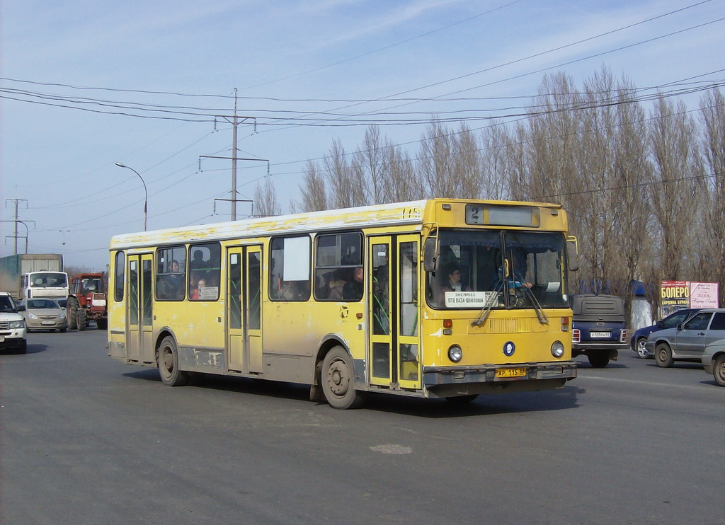 Самарская область, ЛиАЗ-5256.25 № АР 115 63