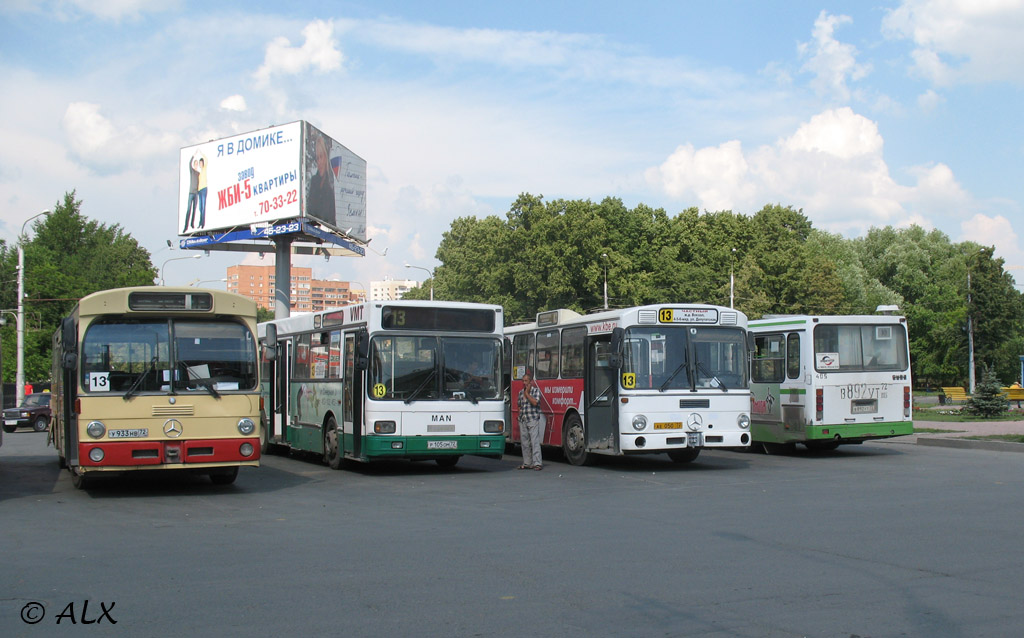 Тюменская область, Mercedes-Benz O305 № У 933 НВ 72; Тюменская область, TAM-260A116P № Р 105 ОМ 72; Тюменская область, Mercedes-Benz O305 № АЕ 050 72; Тюменская область — Разные фотографии