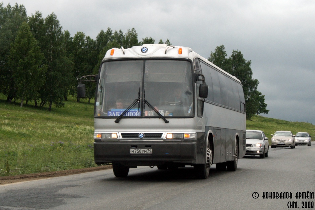 Челябинская область, Kia KM948 Granbird Greenfield № М 758 УМ 74