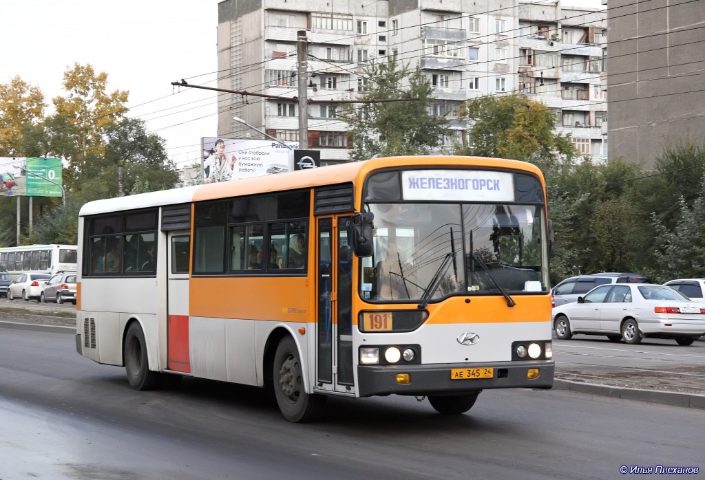 Красноярский край, Hyundai New Super AeroCity № АЕ 345 24