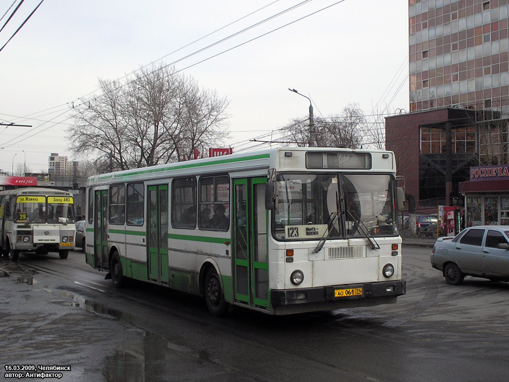 Челябинская область, ЛиАЗ-5256.25 № 3515