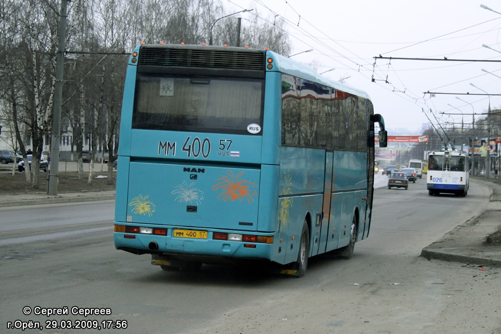 Орловская область, MAN A13 S2000 № ММ 400 57