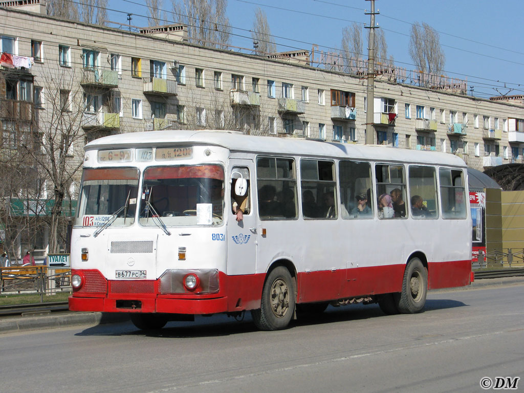 Волгоградская область, ЛиАЗ-677М № 8031