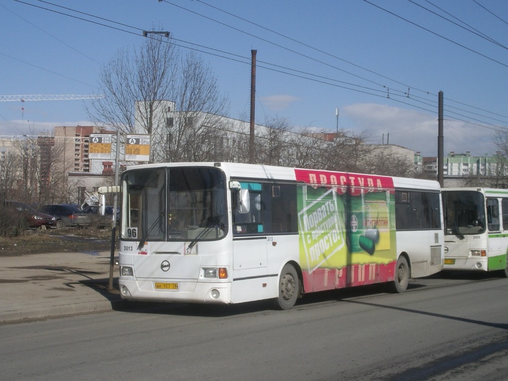 Санкт-Петербург, ЛиАЗ-5256.25 № 3013